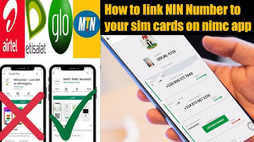 How to Quickly Link Upto 7 Phone Numbers With Nin Using NimC MobilE App || Works On all Network