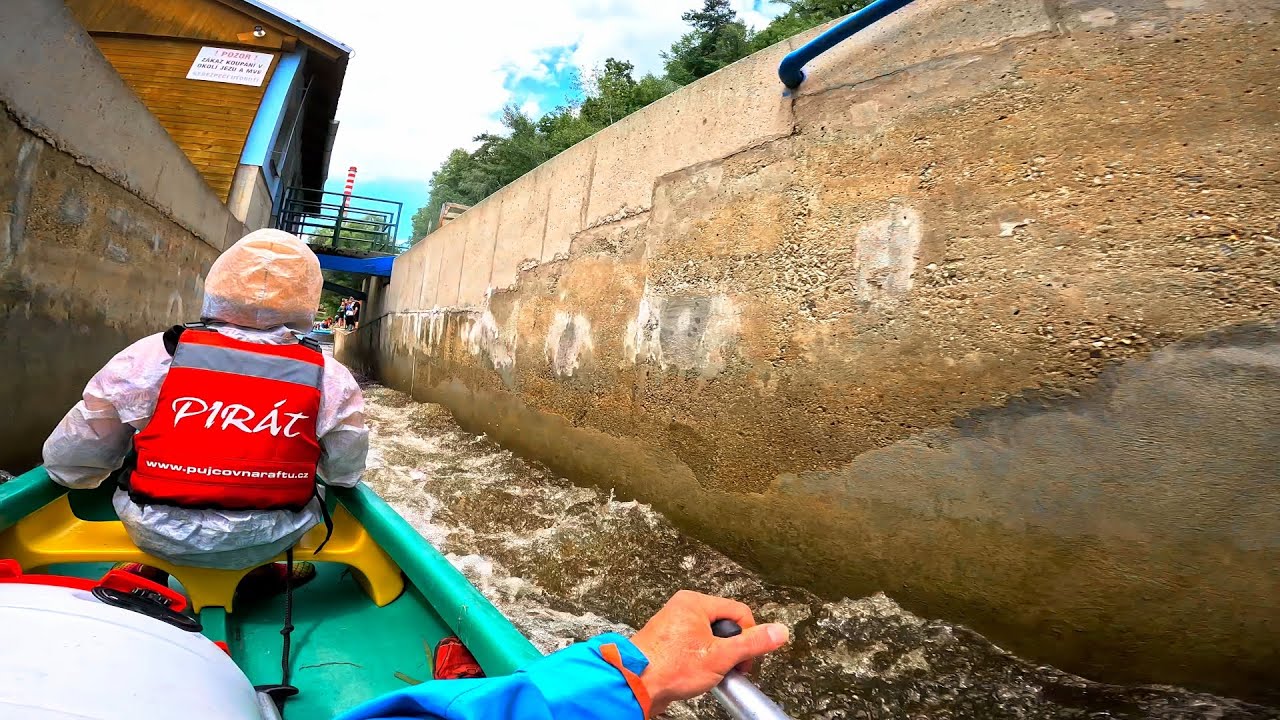 Sjezd řeky Vltava (2024): Vyšší Brod  - Český Krumlov