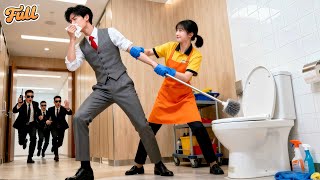No One Dared To Order The CEO!Until Poor Female Cleaner Punished Him To Clean Toilets!Love Born!