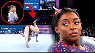 HAVE YOU seen that? Simone Biles couldn't believe it... It was very sad!
