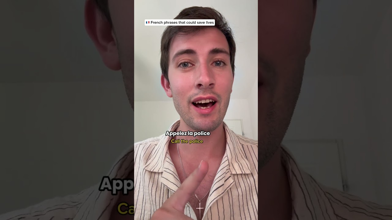 Learn French Emergency Language ! 