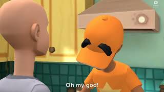 Classic Caillou Fails To Ruin My Birthday Cake With His Sledge Hammer/Grounded  (NOT CANON)