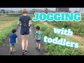 Jogging with toddlers? I tried and enjoyed it!