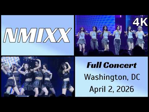 260402 엔믹스 NMIXX - Full concert (28 songs) live @ MGM National Harbor, Washington, DC 4K Fancam-썸네일