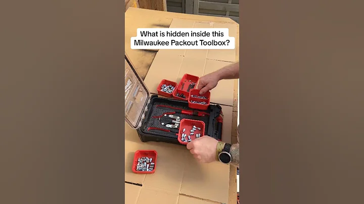 What is hidden inside this Milwaukee Packout Toolbox? #shorts
