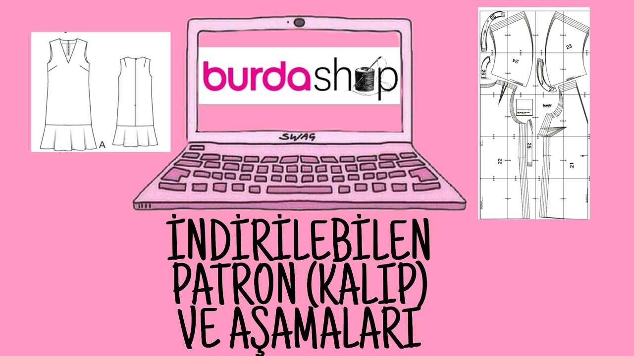 BURDA SHOPTAN HİÇ UĞRAŞMADAN KALIP ÇIKARALIMM👏🏻👏🏻👏🏻