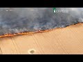 На Херсонщині росіяни знищують інфраструктуру, горять поля з пшеницею та ліси