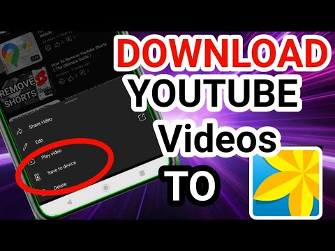 How to download youtube video To phone gallery