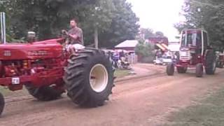 Marty Beckius's modified 806 and 560 at Pioneer Power 2011