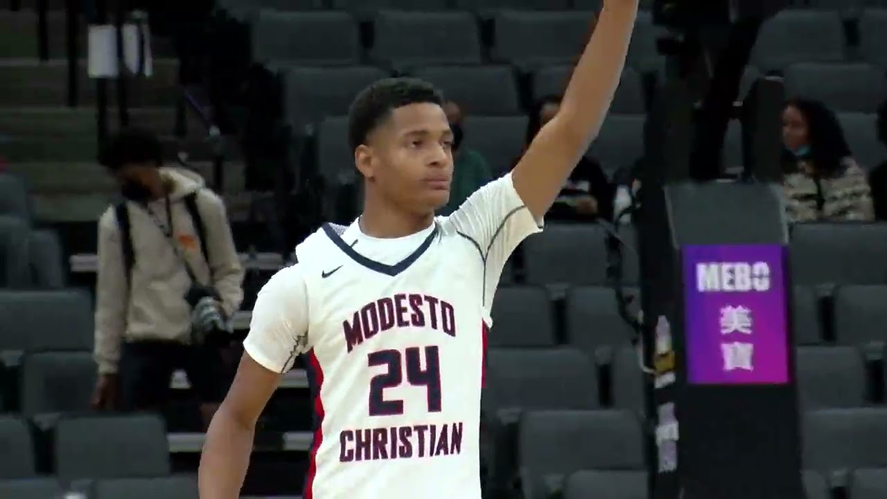 Modesto Christian vs Centennial Boys Basketball 3.12.22