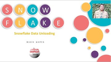Snowflake Data Unloading  Hands on | Rajiv Gupta Learn Everyday