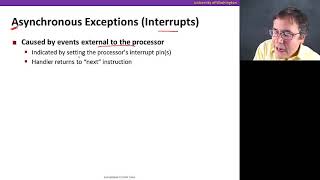 The Hardware/Software Interface || 01 Exceptional Control 13 31 Net Worth