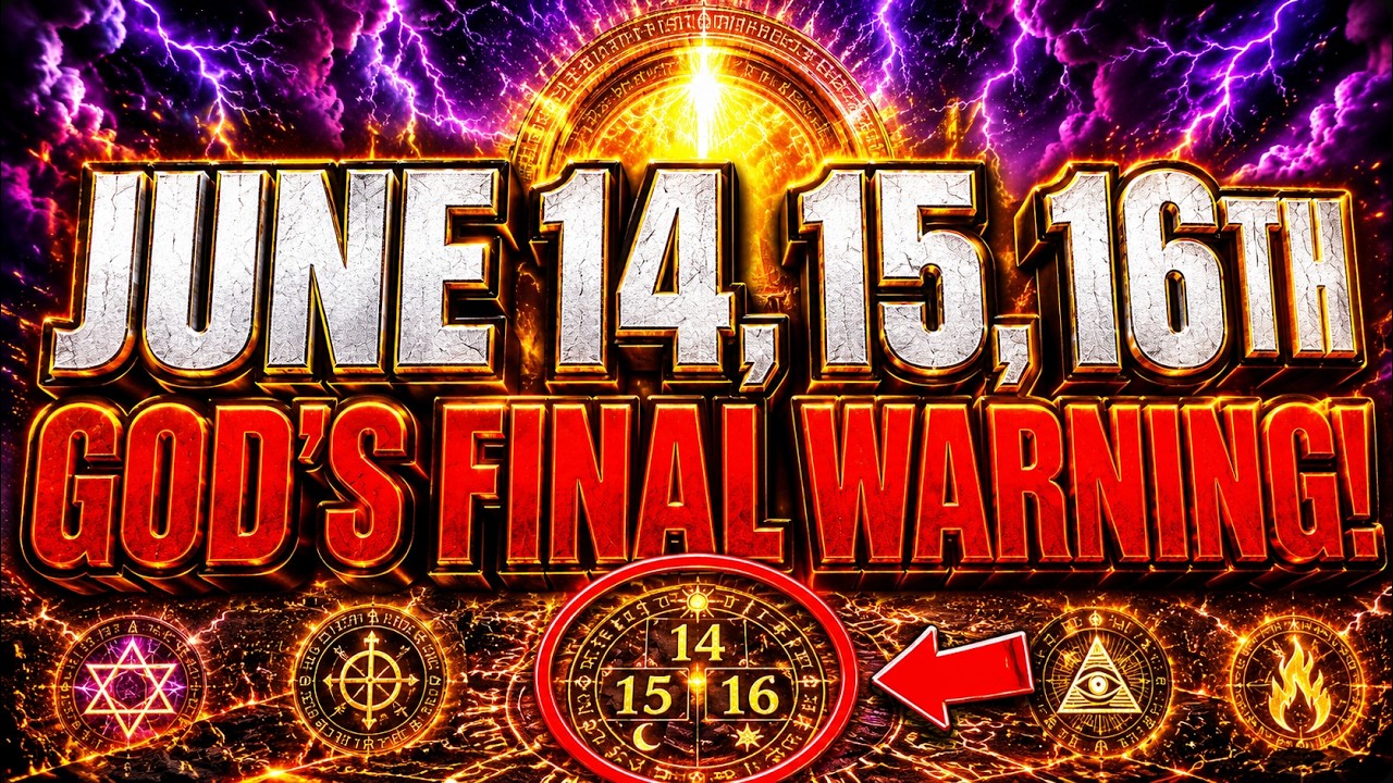 Chosen One: June 14, 15, 16th — God Marked These Three Days, Don't Skip It 🚨🔥