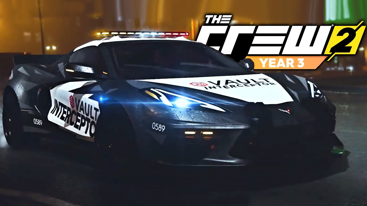 The Crew 2 - NEW HEIST UPDATE! - Corvette C8, Cops & MORE! (The Chase Reaction)