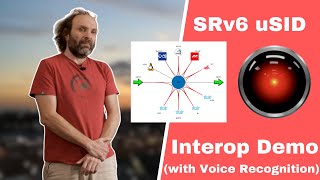 SRv6 uSID Interop Demo with Voice Recognition