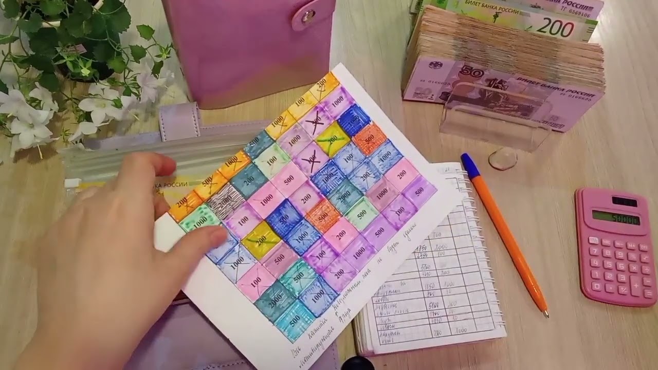 #7/2026 Распределение денежных средств по системе конвертов ✍🏻- достигнута одна цель 🥳