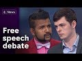 Free speech debate: new guidelines to protect university speakers' 'lawful free speech'