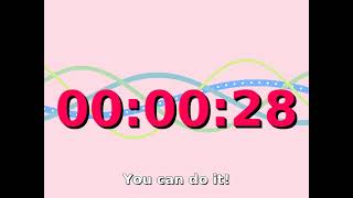 BeastCraft Timers: Motivational, silent study timer 01m00s progress