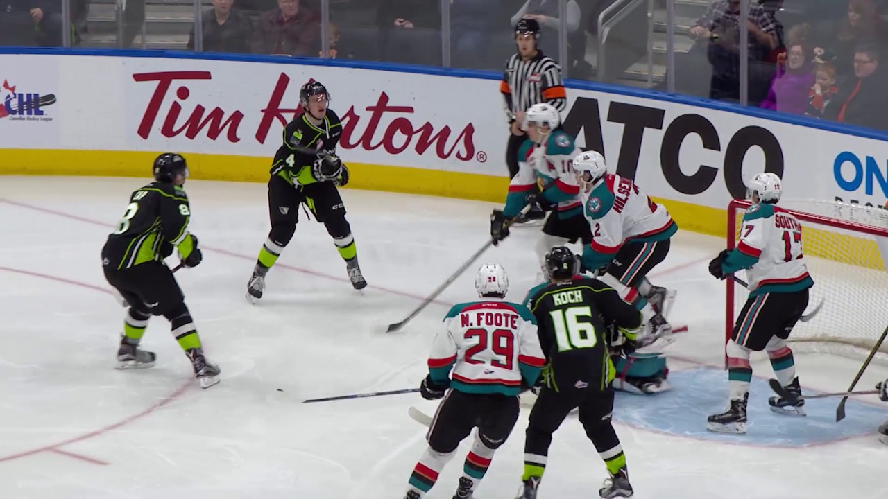 Kelowna Rockets vs the Edmonton Oil Kings YouTube