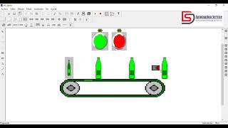 Control Conveyors using S7-200 with  Simulation | PLC S7-200 | Siemens PLC | PLC Tutorial