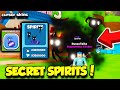 I Got THE RAREST SECRET SPIRITS PET In Tapping Gods Update AND CURSOR SKINS!! (Roblox)