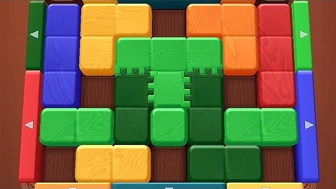 Wood Away Block Jam Level 54 Game Walkthrough Solution