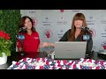 Renee DiNino chats with Easterseals CREC at The Travelers Championship