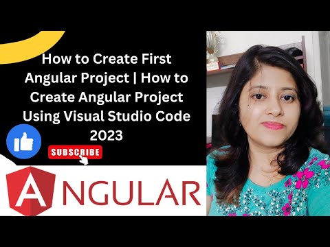 How to Create First Angular Project | How to create Angular Project in Visual Studio Code #angular
