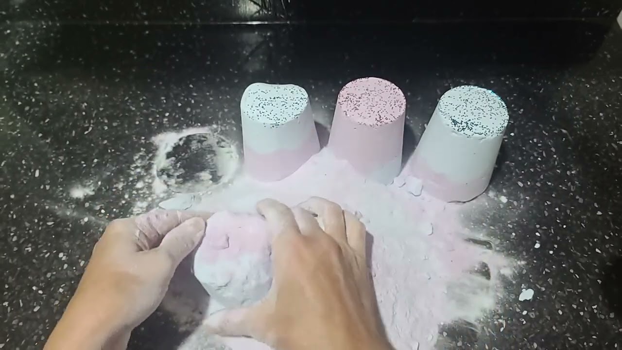 Baking soda crushing 