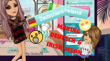 Making Deutsch and Irish accounts // MSP// M A N D Y