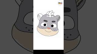 Mistrios Animais  Colorindo O Sam  Coloring The Creature Cases