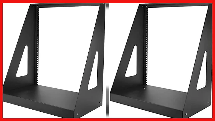 StarTech.com 12U Heavy Duty 2 Post Open Frame Network Rack - 350lbs - 19" Free Standing Desktop Rack