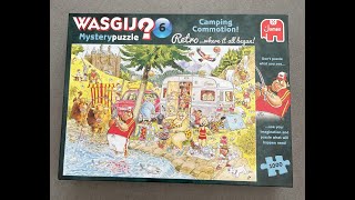 Wasgij Mystery 6 - Camping Commotion Solution