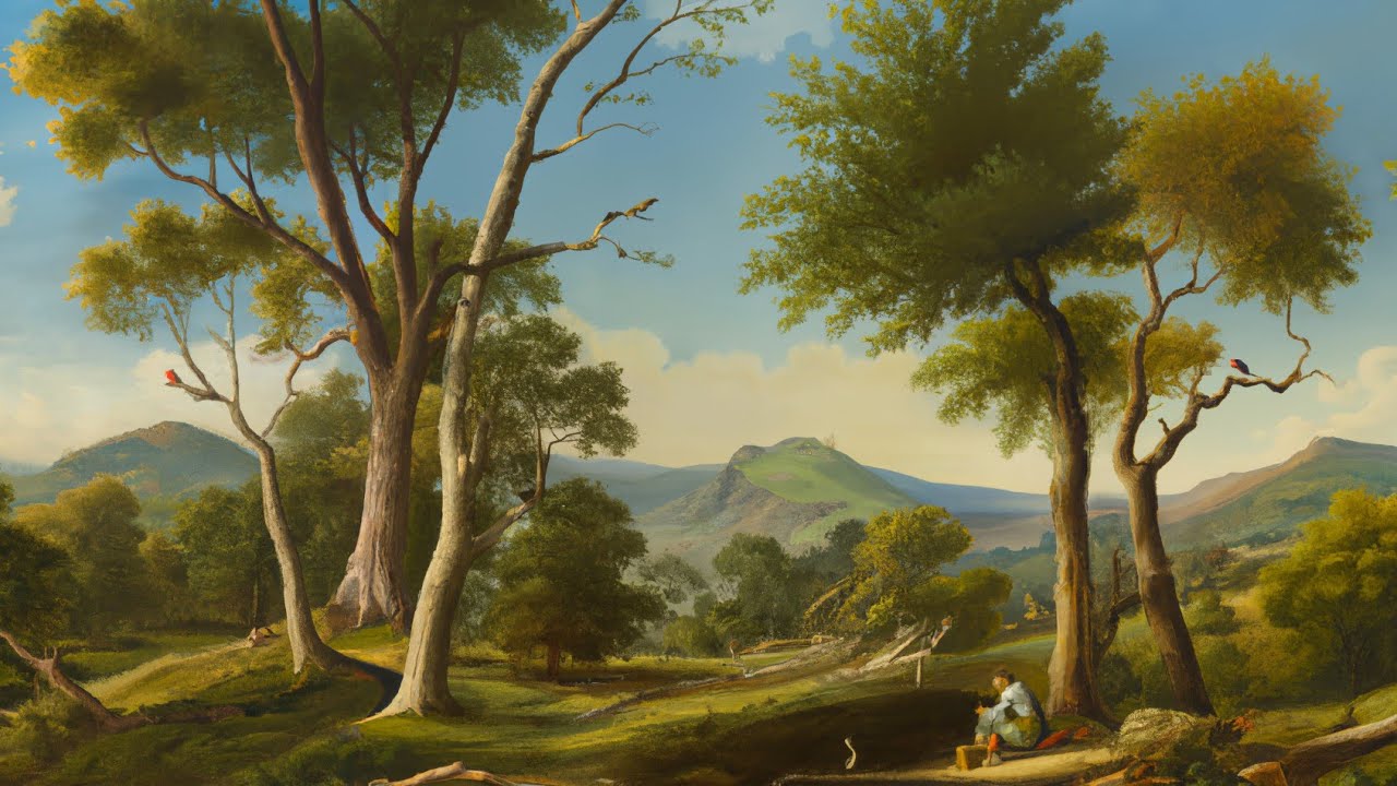 Go Bush - DALL-E 2 Infinite Painting