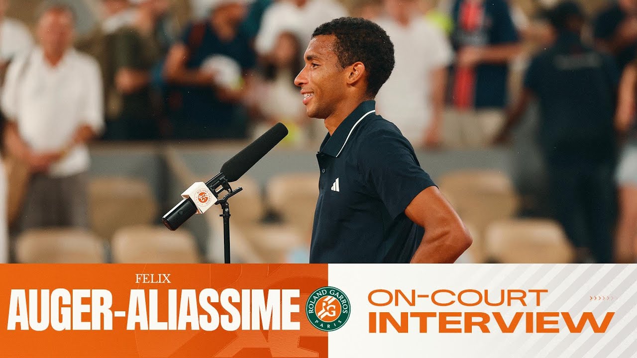 Felix Auger-Aliassime | Round 3 on-court Interview | Roland-Garros 2026