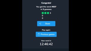Contexto #656 Gameplay July 5th 2024 screenshot 4