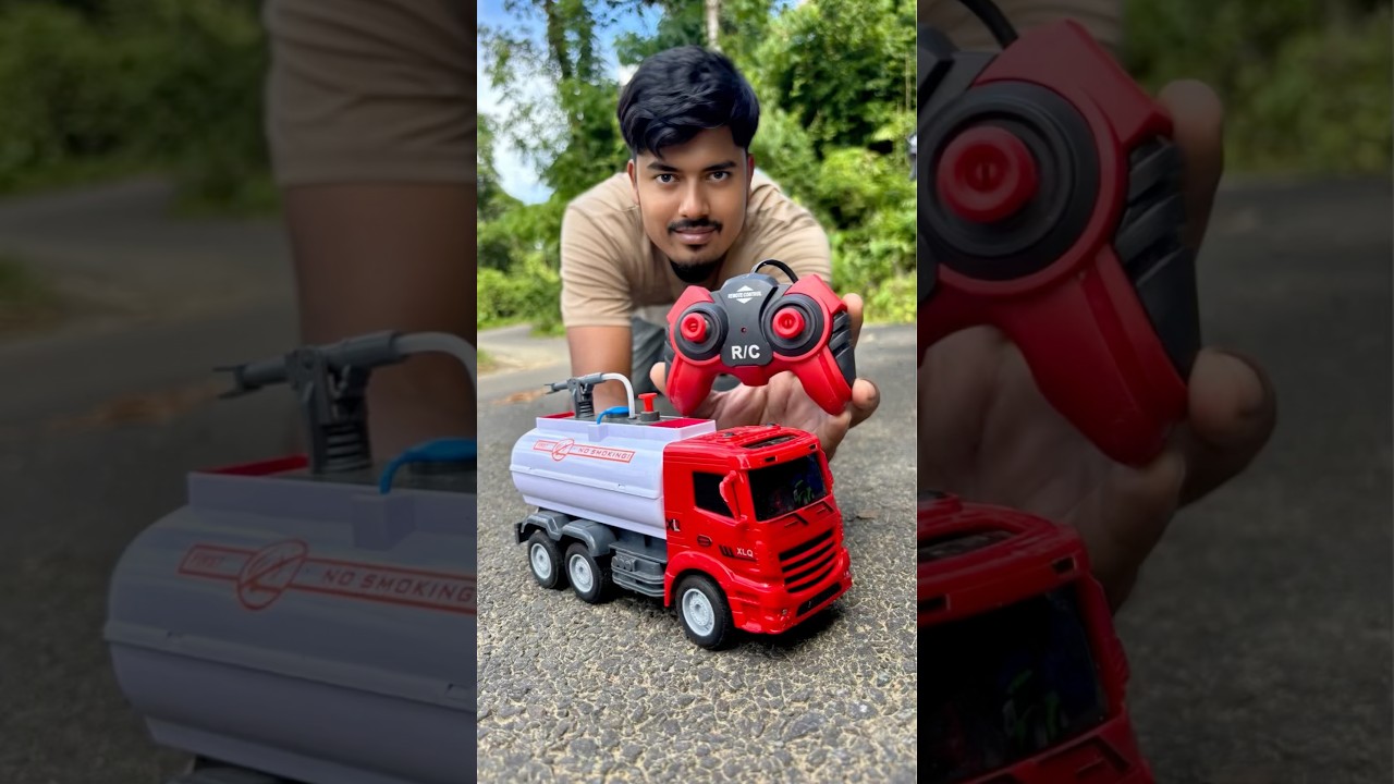 Rc Control Fire Truck Unboxing