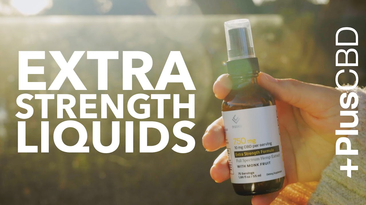 +PlusCBD Extra Strength Liquids