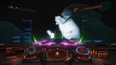 A bug in core mining where the Surface Deposit does not come off. [Elite Dangerous]