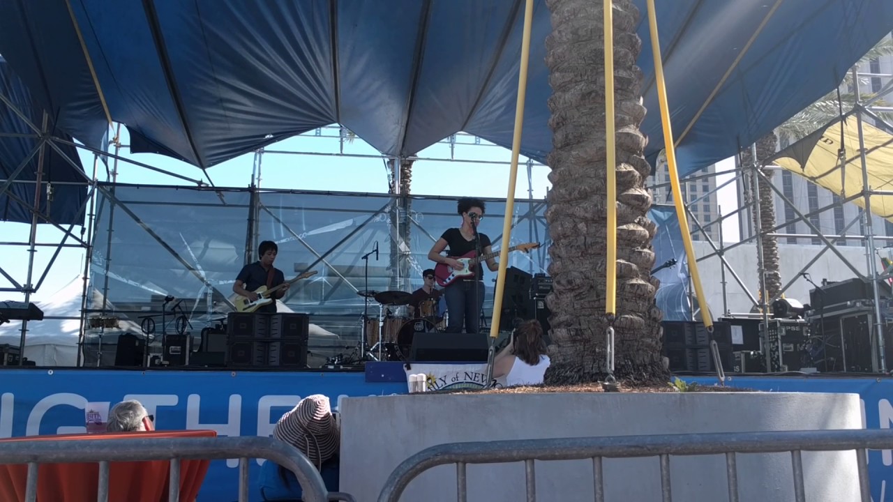 Mia Borders @ the French Quarter Festival 2017