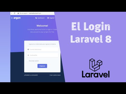 ??) Usar una Plantilla Gratis + Mejorar el Login en Laravel 8