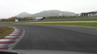 Autodrom Most 22.10.2011 Saxo VTS 16V první jízda
