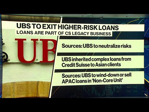 UBS to Dispose of Riskiest Credit Suisse Loans to Asian Clients