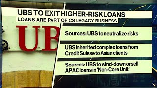 UBS to Dispose of Riskiest Credit Suisse Loans to Asian Clients