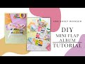 Mini Flap Album | One Sheet Wonder | DIY Gift for Best Friend | DIY Birthday Gift | Tutorial