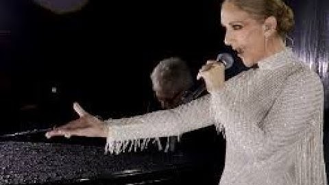 Céline Dion sorgt für Gänsehaut Abschluss der Olympia Eröffnung