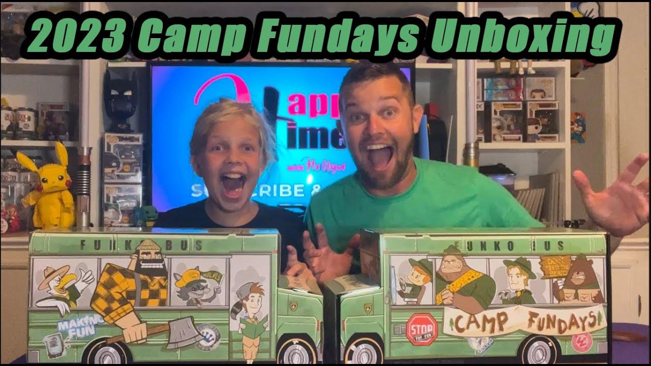 Unboxing Our Funko Camp Fundays 2023 Boxes YouTube