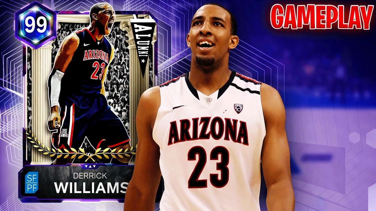 Тёмная материя Деррика Уильямса — абсолютный элитный игрок в режиме MyTEAM в NBA 2K26!!