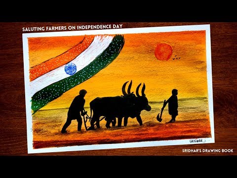 Saluting Indian Farmer On Independence Day By A Son Of A