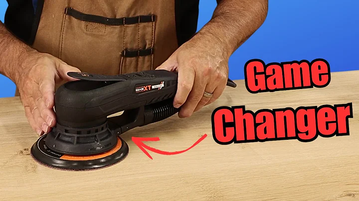 Game Changer! MAXXT 6 inch Random Orbit Sander Woodworking ROS